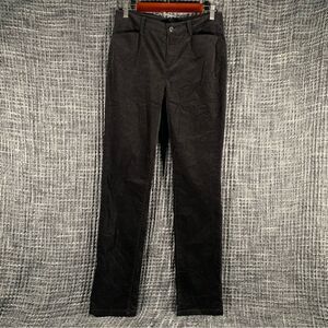 TALBOTS Women;s Winter Fall Black Heritage Velveteen Pants Size 4 #783